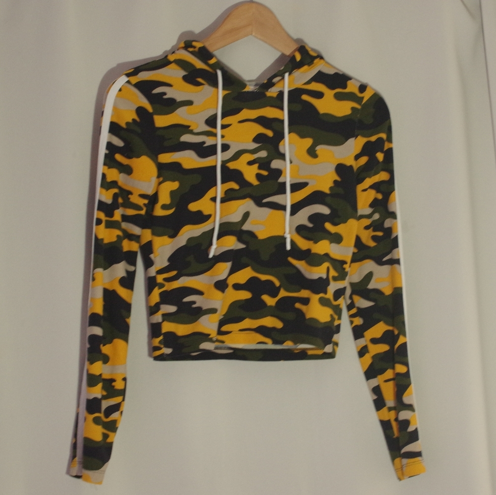Camouflage Soft Light Hoodie Yellow SJL APPAREL